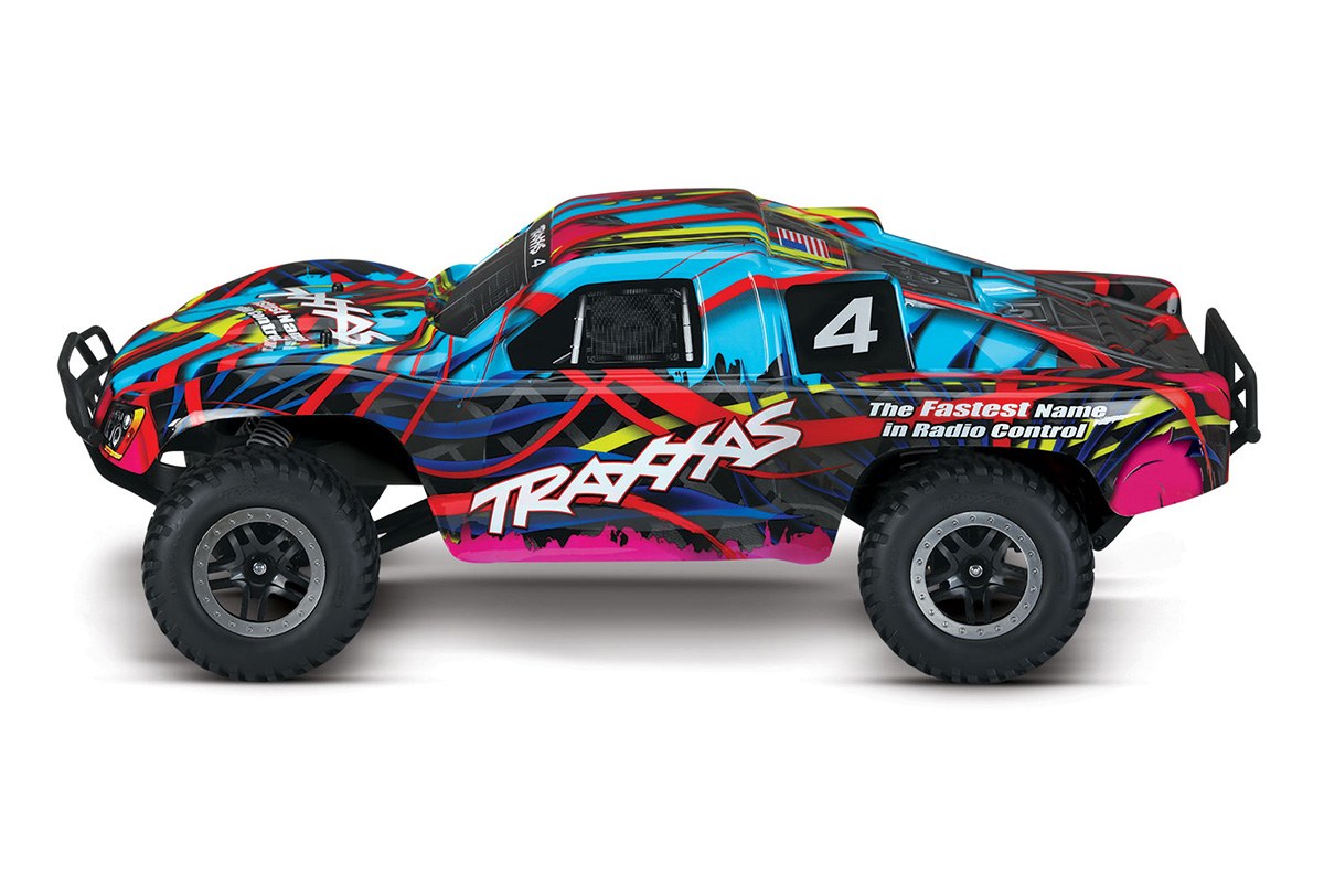 Радиоуправляемая машина для бездорожья TRAXXAS Slash 1/10 2WD VXL TSM  TRA58076-4 Купить с доставкой